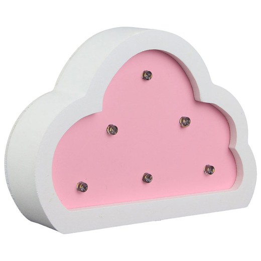 Lampe en bois Cloud CMP Decoration