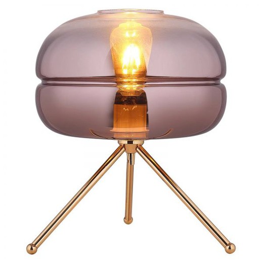 Lampe de Table Dabache Cuivre Ø29x35 cm