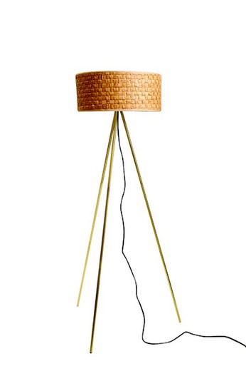 Metal AJ Fibra Tressee H126 Floor Lamp