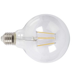 Lamp.Led Filam.Balloon G95 8W 2700K Trans