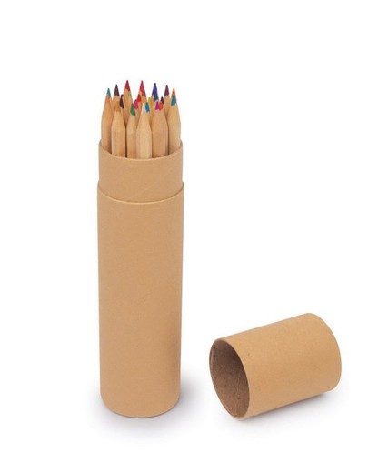 Farvede blyanter Natur