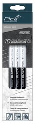 Lápis universal Pica Classic Black-White 546 (em caixa com 10 unidades)