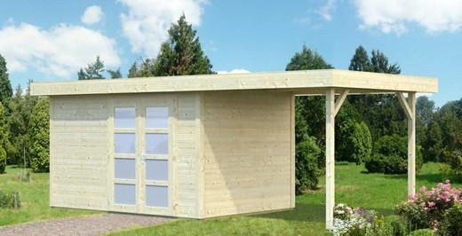 Caseta de madera Lara 8,4+5,9 m2