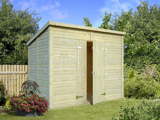 Leif 4.2 m² wooden shed