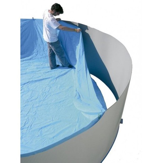 Liner Toi color smooth blue for round pools