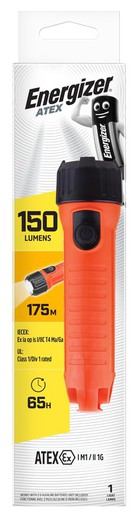 Linterna ATEX 150 lm (2 pilas D) Energizer