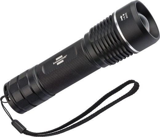 LuxPremium TL 1200 AF LED torch with rechargeable battery and 1,250 lm adjustable focus