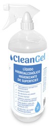 Líquido hidroalcoólico para limpeza de superfícies CleanGel