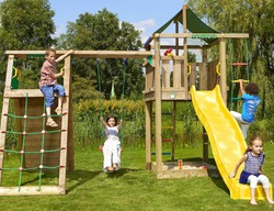 Parque Infantil con Columpio Lodge Climb