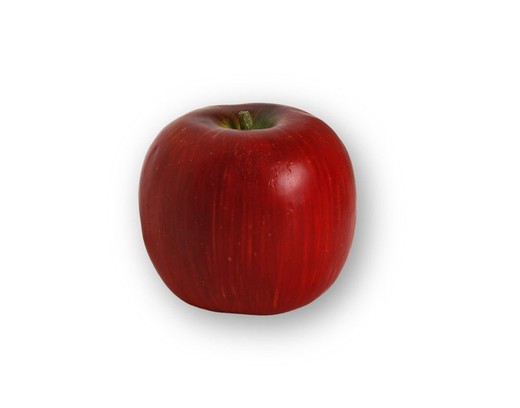 Rødt æble