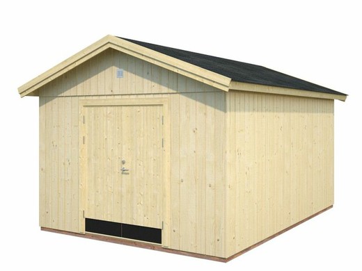 Cobertizo de madera Martin 13,6 m²