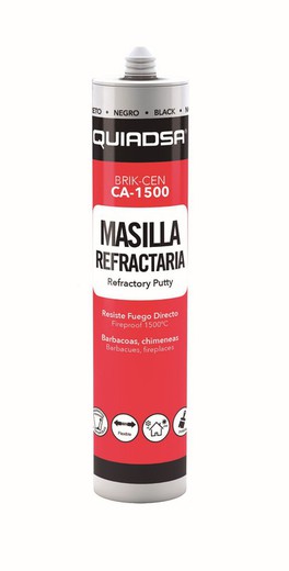 Resistant refractory putty 1,500º Brik-Cen Ca-1500 Quiadsa