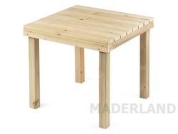 Table Riga 80 x 80 cm. Maderland