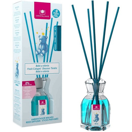 Mikado 8 semaines Crystalline Baby et Cologne