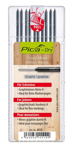 Graphite leads H - Pica Dry