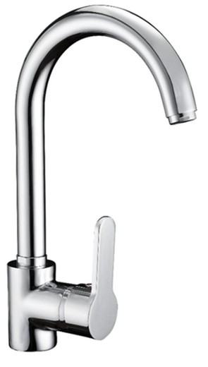 Single-lever Sink High Spout Aurora Chrome