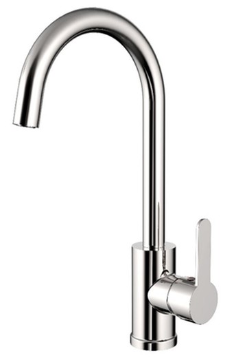 Single Lever Sink High Spout Montreal Chrome