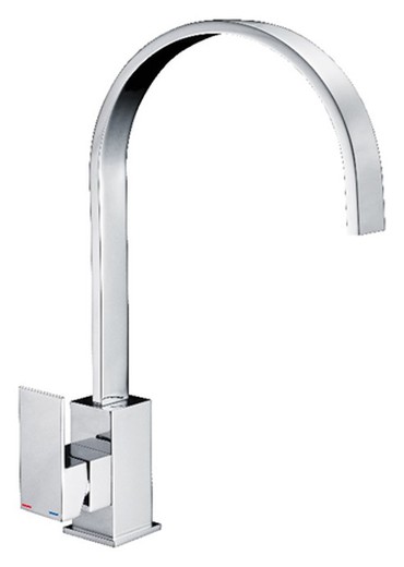 Single-lever Sink High Spout Quesnel Chrome
