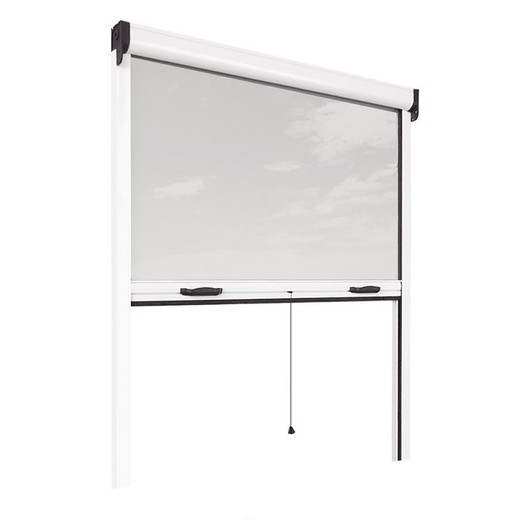 Moustiquaire enroulable avec cadre en aluminium (100x150 cm)