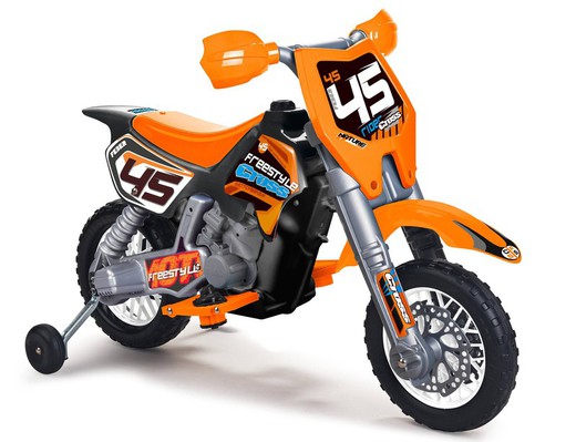 Motocicleta elétrica 6V Feber Cross Bike 6v (119x82x57 cm)