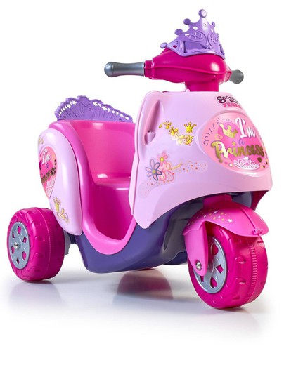 Electric motorcycle 6V Feber Scooty Little Princess (84x52x72 cm)