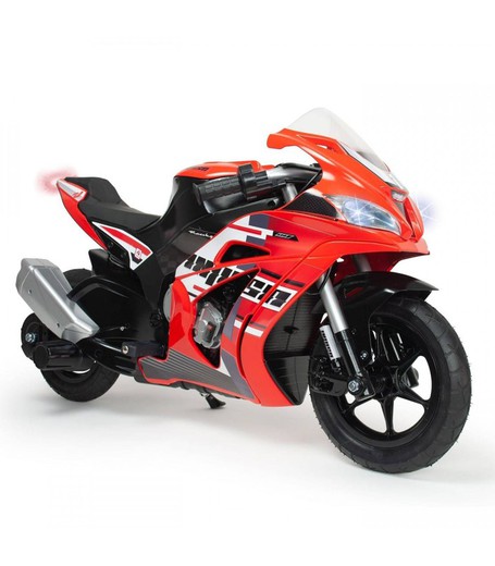 Motocicleta elétrica Racing Fighter 24V Injusa 6492