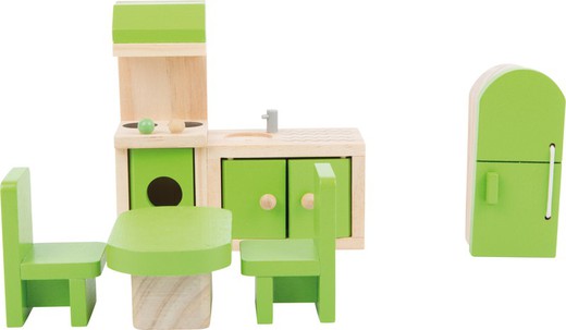 Dolls kitchen furniture