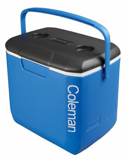 Rigid Refrigerator 30Qt Performance Cooler 28 l. Black & Blue Coleman