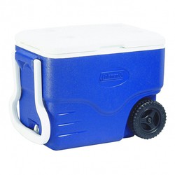 Raffreddatore rigido con ruote 40QtPerformance Cooler (38L) Coleman bianco e blu