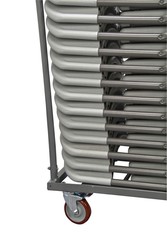 Trolley for folding chairs 110 x 48 x 190 cm