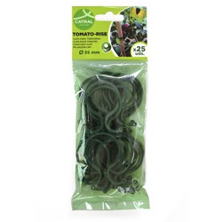 Pack 25 clips para tomateras 3,5mm Catral