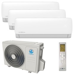 Pack de aire acondicionado de pared 3 x 1 serie H11 Mundoclima (10.55 KW) // (2.64 + 2.64 + 5.28 KW)