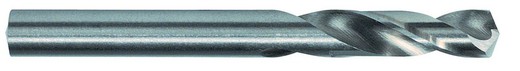 Pack of HSS extra short ground bits with self-centering