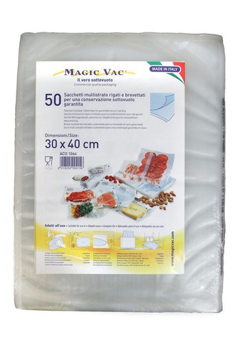 Pack 50 Magic-Vac-påsar 30X40 Cm Garhe