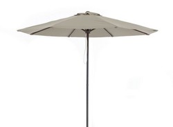 2,5 m aluminium parasol med krumtap