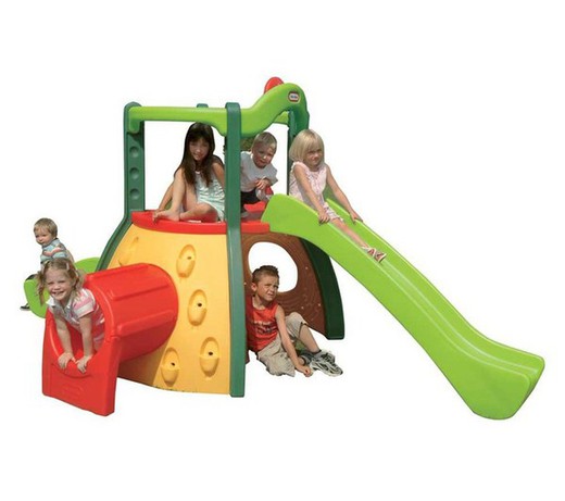Mini Spielplatz Little Tikes Super Slide 140x335x168cm