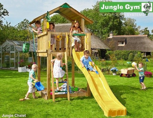 Jungle Gym Chalet Spielplatz