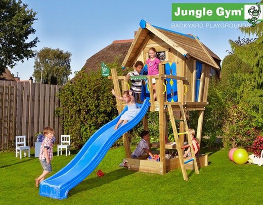 Jungle Gym Crazy Playhouse CXL lekplats