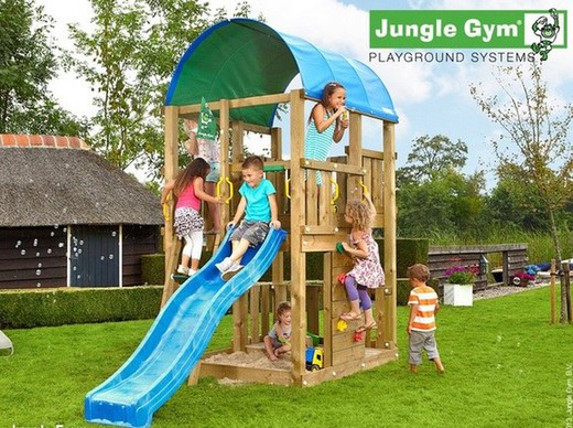 Trepar parque infantil Jungle Gym Farm