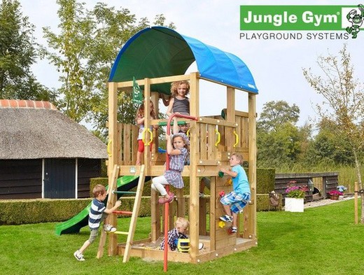 Jungle Gym playground Farm Fireman's Pole