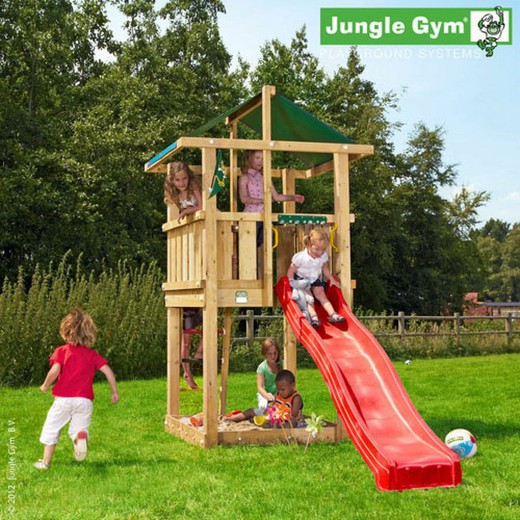 Parque de juegos Jungle Gym Hut