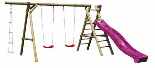 playset madeira Palmako Henry 440x200x230cm