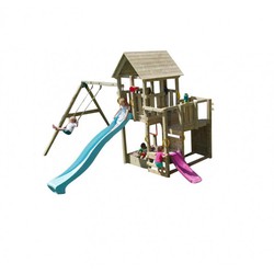 Playground Penthouse Xl With Individual Swing