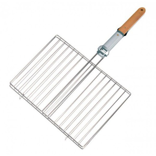 Grille Double pour Barbecue - Rectangulaire 35 x 25 cm