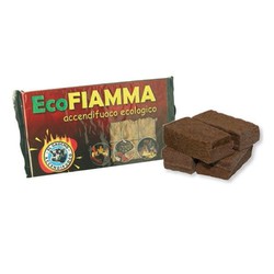 Allume-Feu Tablettes Écologiques Kekai EcoFiamma 24 Pastilles pour Grill, Barbecue, Poêle ou Cheminée à bois