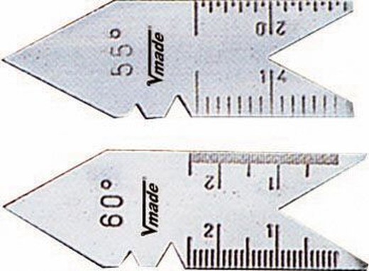 Padrões de fios triangulares de aço