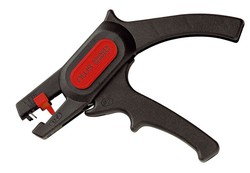 Self-adjusting wire strippers