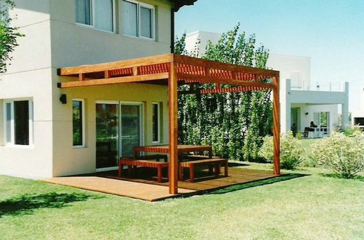 Pérgola de madera tratada autoclave IV MÁLAGA