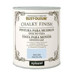 CHALKY FINISH Xylazel Sky Blue Paint: 750 ml