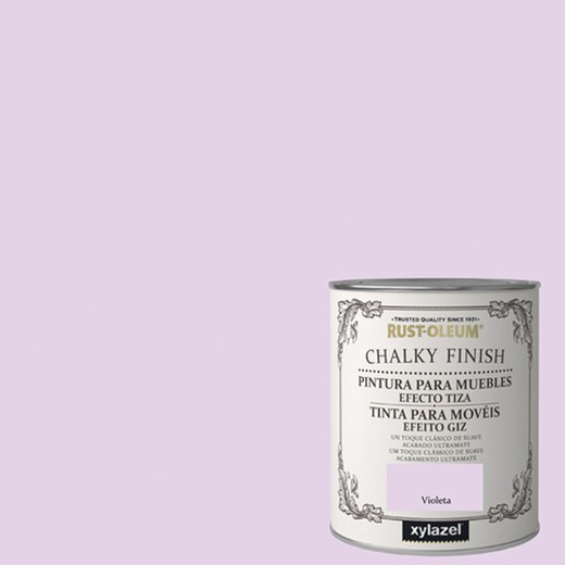 Pintura de móveis CHALKY FINISH Xylazel Violeta